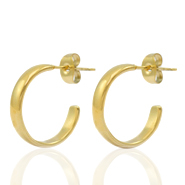 Pendientes Acero Inox criolla Dorado