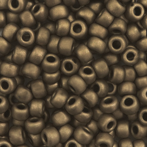 Miyuki Rocalla 6/0 Metallic matte dark bronze 6-2006