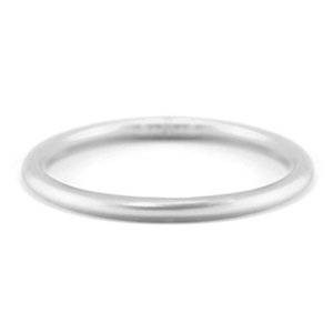 Pulsera imitaci&oacute;n Pan de Oro 5mm talla S Plateado