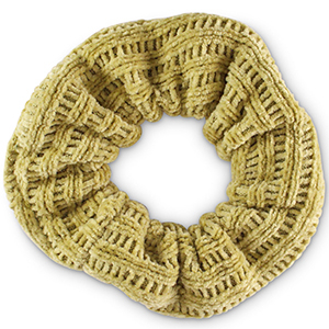 Coletero para el pelo pana Verde sauce