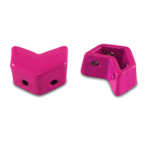 Abalorios Tile flecha Rosa magenta