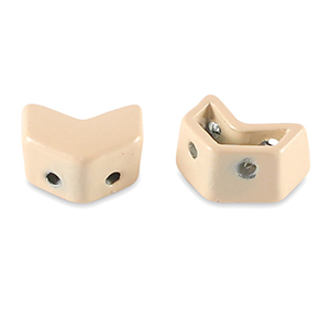 Abalorios Tile flecha Beige albaricoque