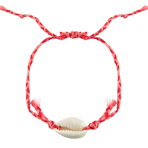 Pulseras Trendy kauri Rojo-rosa