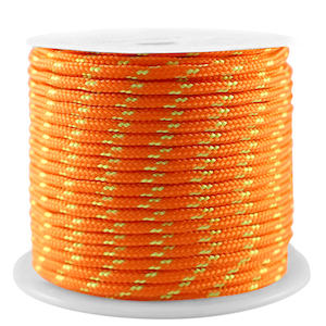Cord&oacute;n estilo marino 2mm Naranja-amarillo