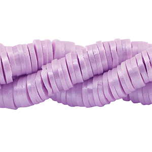 Abalorios Katsuki 4mm P&uacute;rpura lila-revestimiento pearl shine
