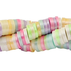 Abalorios Katsuki 6mm Multicolor-revestimiento pearl shine