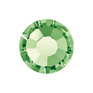 Piedras de nacimiento Agosto Preciosa SS16 base plana (4mm) Peridot green