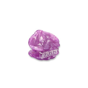Accesorios pinza para el pelo concha morado