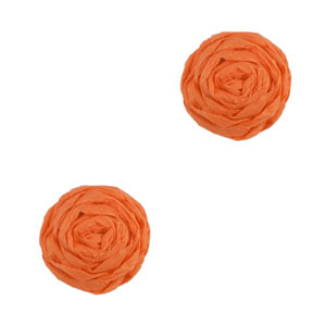 Colgantes Rafia 12mm Naranja