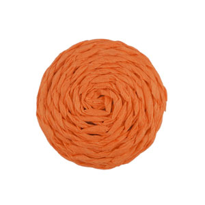 Colgantes Rafia 25mm Naranja