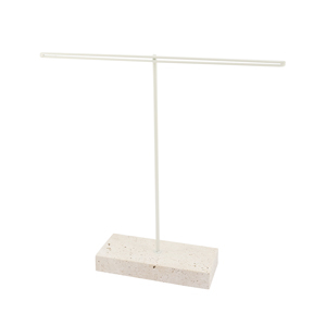 Expositor de joyer&iacute;a para pendientes Natural-opaco blancuzco