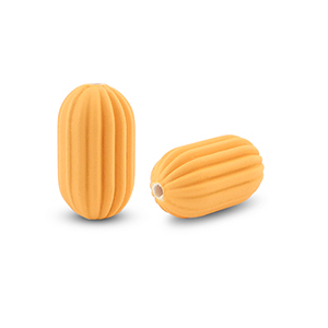 Abalorios acr&iacute;licos &oacute;valo Naranja