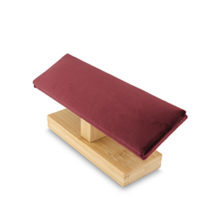 Expositor de joyer&iacute;a para pulseras Natural-burdeos