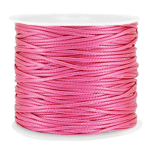 Hilo macram&eacute; trenzado 1mm Rosa magenta