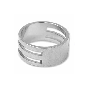 Anillo abridor de anillas Acero Inox Silver