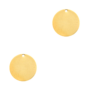 Colgante met&aacute;lico Designer Quality para ImpressArt 10mm Dorado (sin n&iacute;quel)