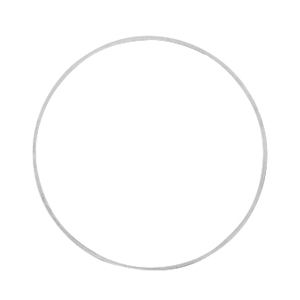 Fornituras met&aacute;licas DQ anillo cerrado 30mm Plata vieja (sin n&iacute;quel)