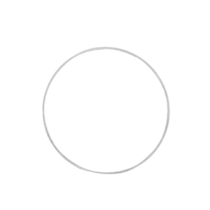 Fornituras met&aacute;licas DQ anillo cerrado 20mm Plata vieja (sin n&iacute;quel)