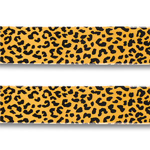 Bandana leopardo Amarillo-negro