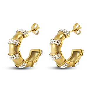 Pendientes Acero Inox Dorado