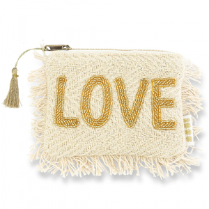 BY31&reg; Neceser "Love" Beige-dorado