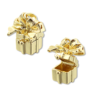 Colgantes de lat&oacute;n Eco-brass&reg; medall&oacute;n regalo Dorado