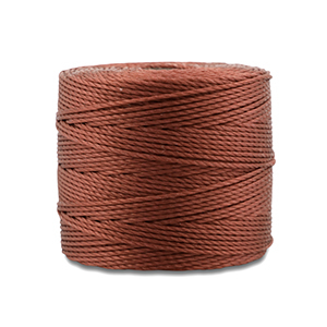 Hilo nylon S-Lon 0.5mm Marr&oacute;n caoba 