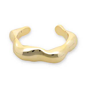 Pulseras bangle de resina Dorado