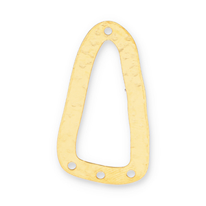 Colgantes met&aacute;licos DQ Eco-brass&reg; entrepieza Dorado (sin n&iacute;quel)