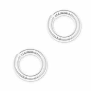 Fornituras met&aacute;licos DQ anillas Plateado vieja (sin n&iacute;quel)