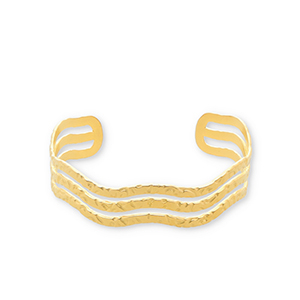 Pulseras Acero Inox bangle Dorado