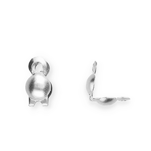 Fornituras acero inox tapa nudos 2mm Plateado