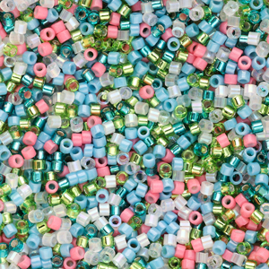 Abalorios Miyuki Delica's 11/0 Celestial Garden mix140 