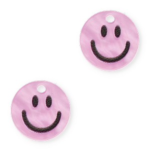Colgantes Plexx smiley Rosado lila brillante