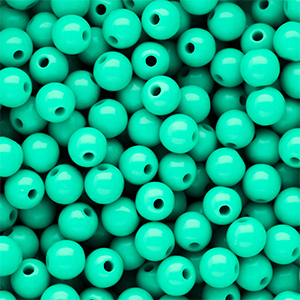 DQ Abalorios acr&iacute;licos 10 mm brillante Cabbage green 13-5714 TCX
