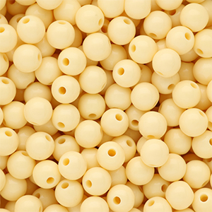 DQ Abalorios acr&iacute;licos 10 mm brillante Pastel yellow 11-0616 TPG