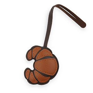 Colgantes trendy croissant Marr&oacute;n