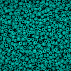 Rocalla cristal 12/0 (2mm) Verde teal