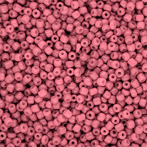 Rocalla cristal 12/0 (2mm) Rosa salm&oacute;n