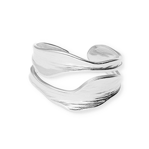Anillos Acero Inox Plateado