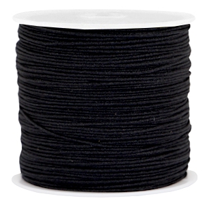 Hilo macram&eacute; 0.8mm negro
