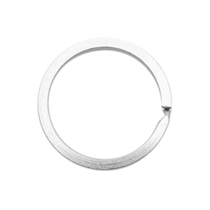 Anilla para llavero 25mm plata vieja (sin n&iacute;quel)