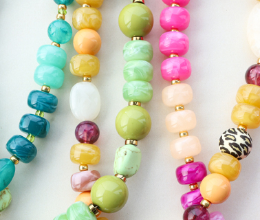 Abalorios acr&iacute;licos