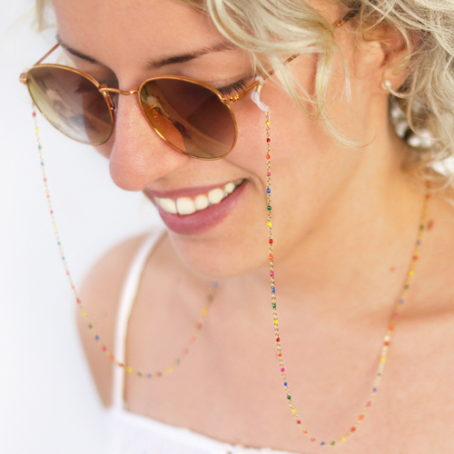 Esto es lo que puedes hacer con las cadenas para gafas de sol