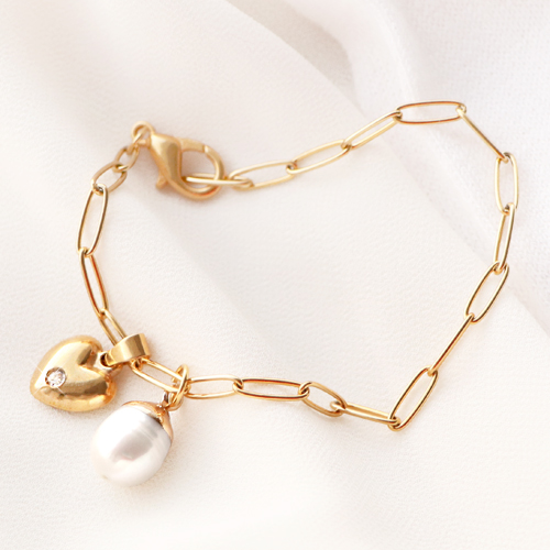 Preciosas pulseras y cadenas con el jasseron acero inoxidable