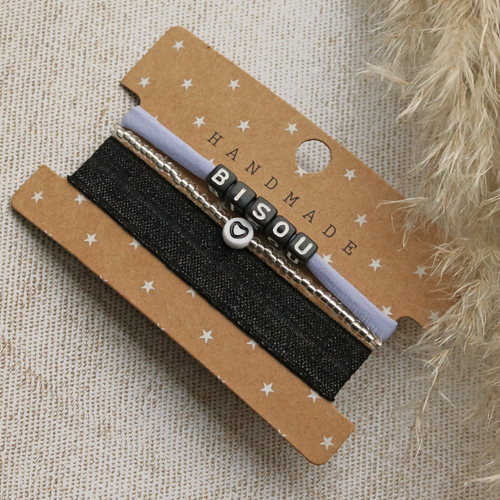 As&iacute; se hacen las pulseras m&aacute;s bonitas con cinta el&aacute;stica cosida: