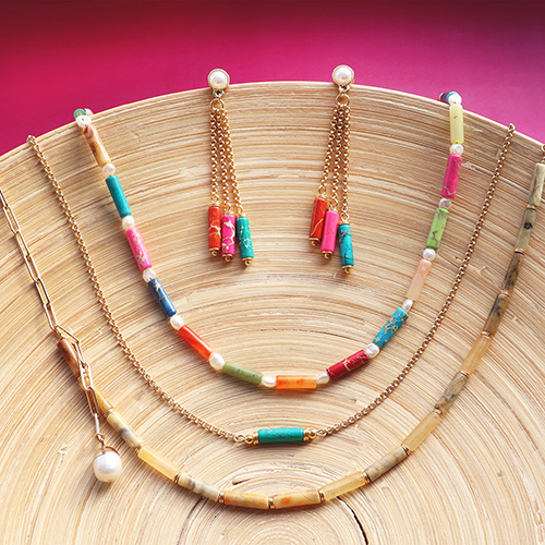 &iquest;C&oacute;mo hacer collares y pendientes a juego?