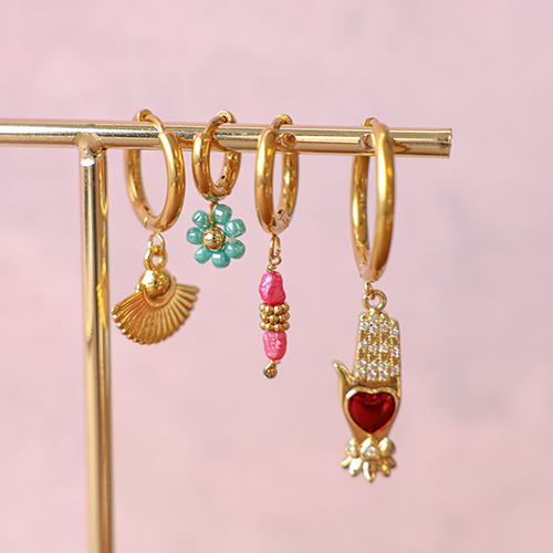 Crea pendientes &uacute;nicos con nuestras nuevas criollas de acero inox con ojal