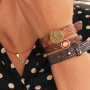 D&eacute;jate inspirar: Pulseras Cuoio con estilo Mock Croc