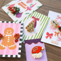 Combina & mezcla: broches navide&ntilde;os con formas festivas 